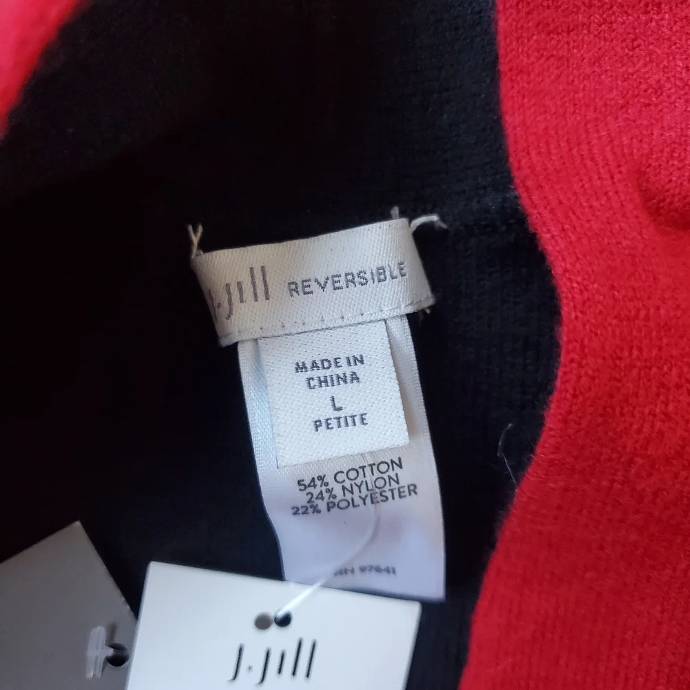 J.Jill Reversible‎ Cardigan